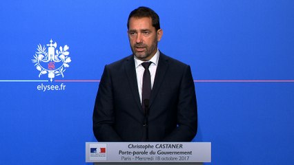 Compte-rendu du Conseil des Ministres du mercredi 18 octobre 2017