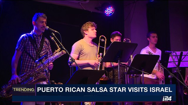 TRENDING | Puerto Rican salsa star visits Israel | Wednesday, October 18th 2017