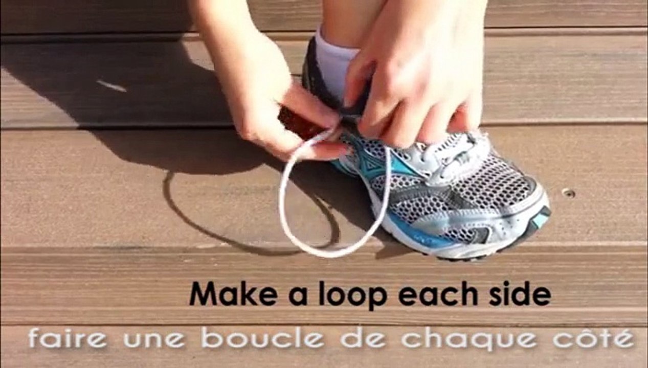 Voici à quoi sert le dernier trou des lacets su...