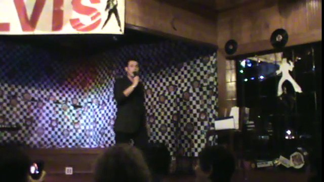 Franz Goovaerts sings 'Can't Help Falling In Love' Elvis Week 2015