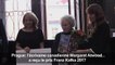 L'écrivaine Margaret Atwood reçoit le prix Franz Kafka 2017