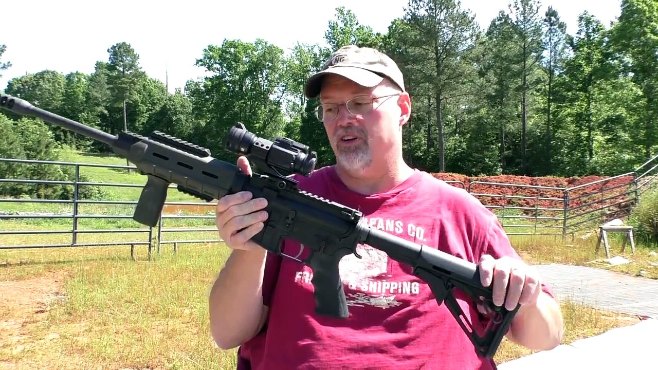 AR Pistol with Hardened Arms 10.5 Inch Upper