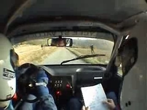 Rallye des noix de Grenoble 2007 embarqué 106 grA Lesaque