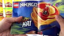 Lego Movie Play doh Surprise Egg ft. Emmett, Wyldstyle with Minifigures // TUYC