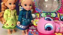 Frozen Elsa and Anna Adopt a Distroller Neonate Nerlie Baby! With Barbie, Plus More!