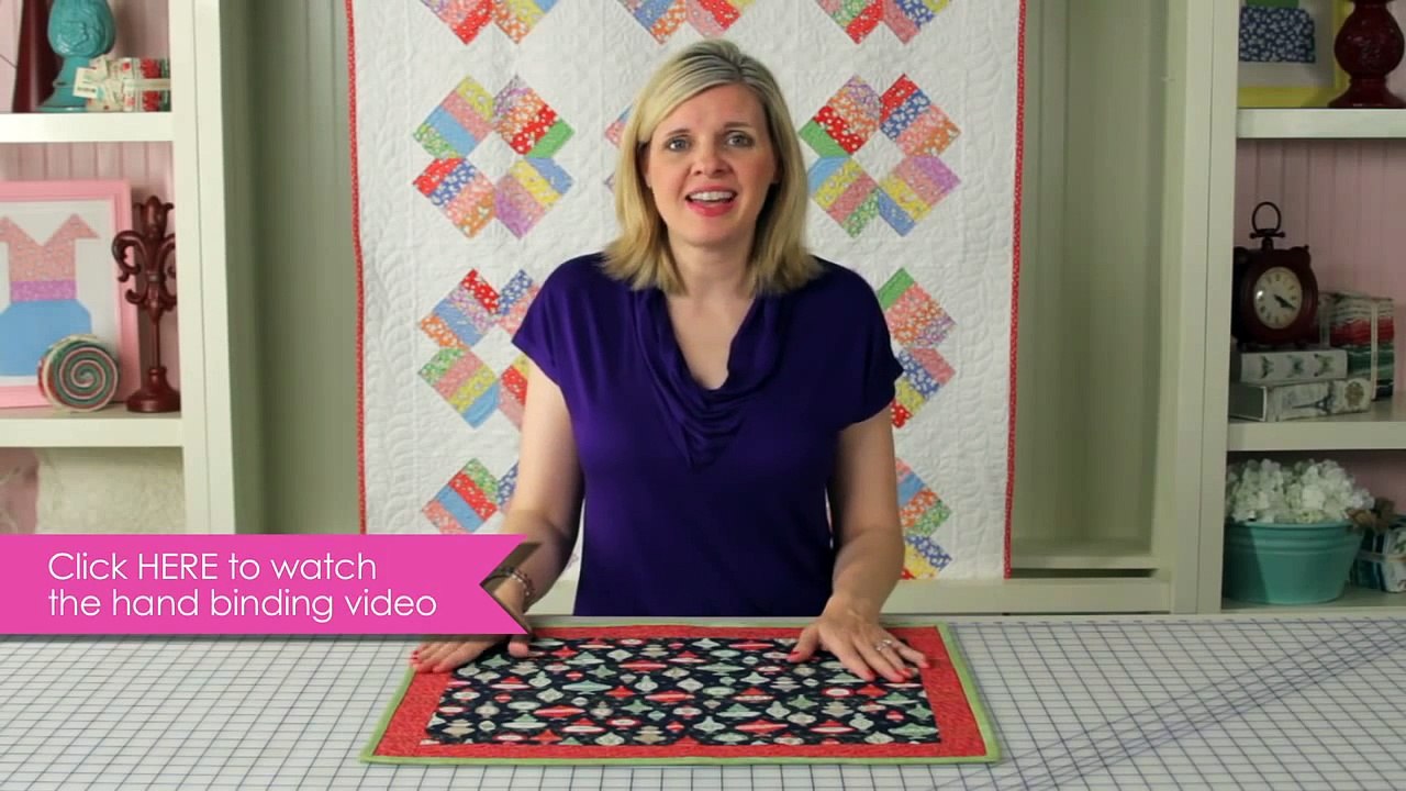 How to Machine Bind Your Quilts - Fat Quarter Shop
