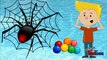 Learn Colors with Bad Baby Johny Johny Yes Papa Nursery Rhymes Song For Bad Kids & Giant Spider