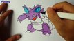 Drawing Pokemon - Nidoking