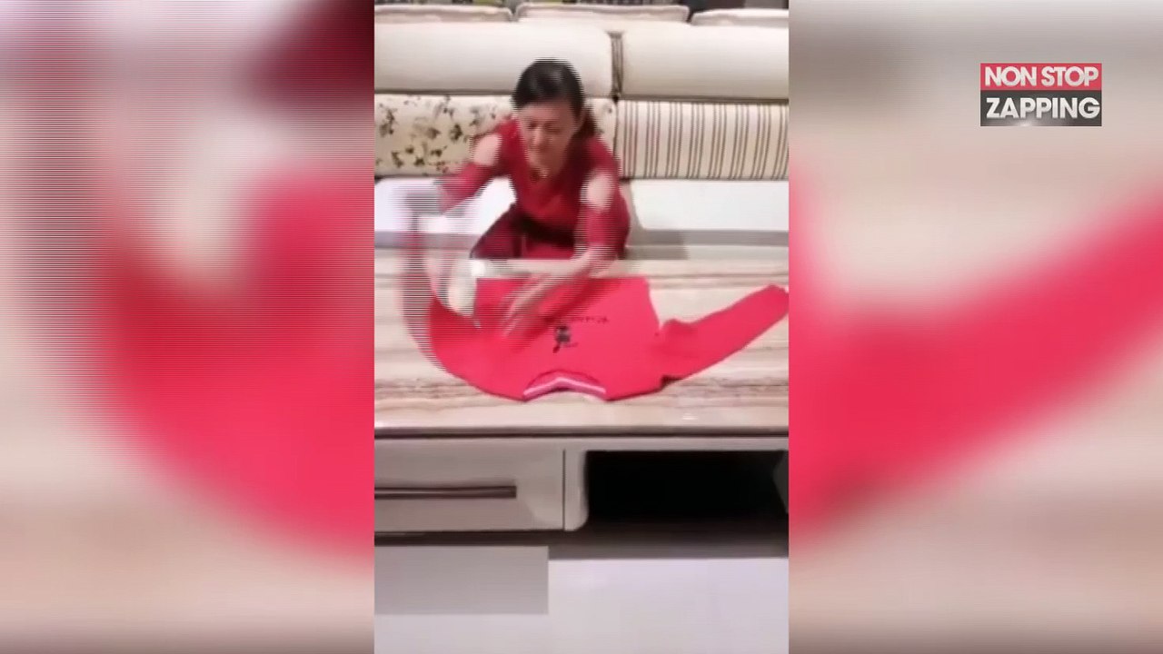 Chine : Cette femme va vous apprendre à plier vos vêtements mieux que personne ! (Vidéo)