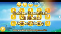Angry Birds Rio All Golden Cherry Kirsche BeachBall Walkthrough 3 Stars Lösung