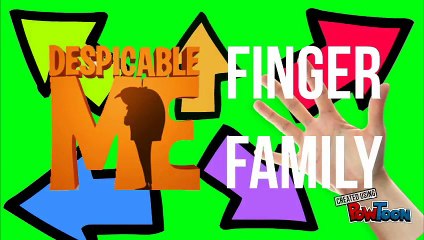 Finger Family Despicable Me Minnions Nursery Rhymes