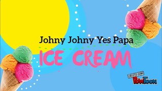 Johny Johny Yes Papa With Ice Cream Colors - Kids Songs MG