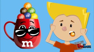 Learn Colors with Baby M&M's Candy for Children Song Finger Family Nursery Rhymes for kids Colours