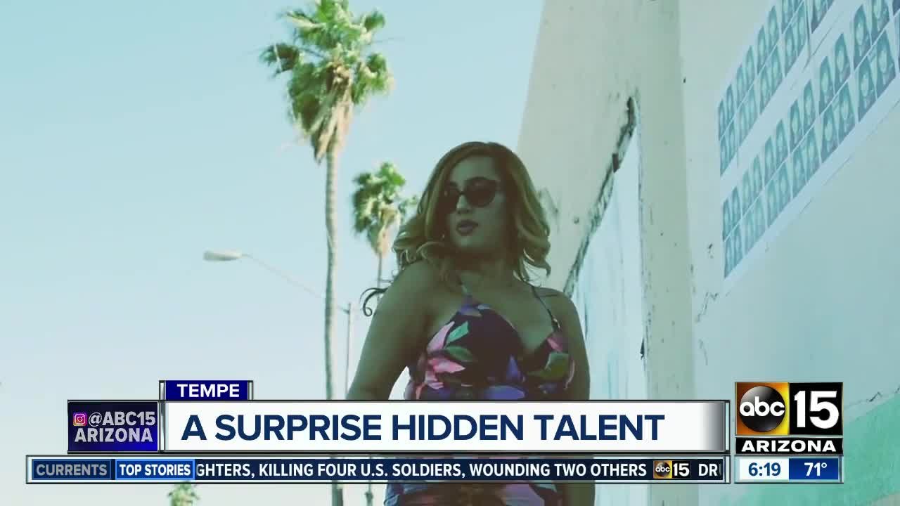 Arizona State University student Kayla Linarez raps her way into hip-hop world as K Mahree