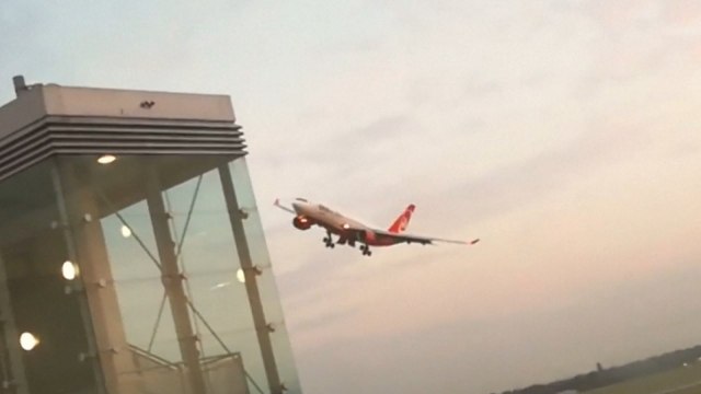 Pilot investigated after plane performs terrifying low fly-by at airport