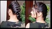 Everyday Quick Easy Hairstyles with FRENCH BRAID//Hairstyles for medium to long hair//Bun/Ponytail