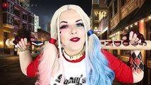 HARLEY QUINN Suicide Squad Makeup Tutorial | Cherry Wallis