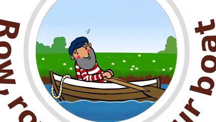 Row, Row, Row Your Boat - Songs For Kids