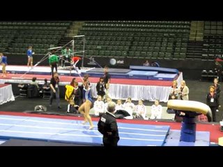 Lexie Priessman - Vault - 2012 Kellogg's Pacific Rim Championships Podium Training