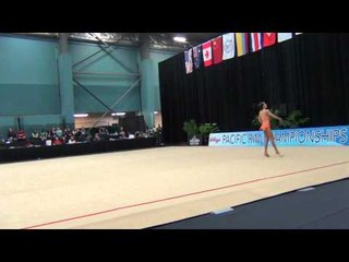 Michaela Joannides - Ball - 2012 Kellogg's Pacific Rim Championships