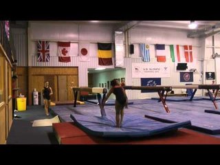 Brianna Brown - Balance Beam/Floor - April National Team Camp