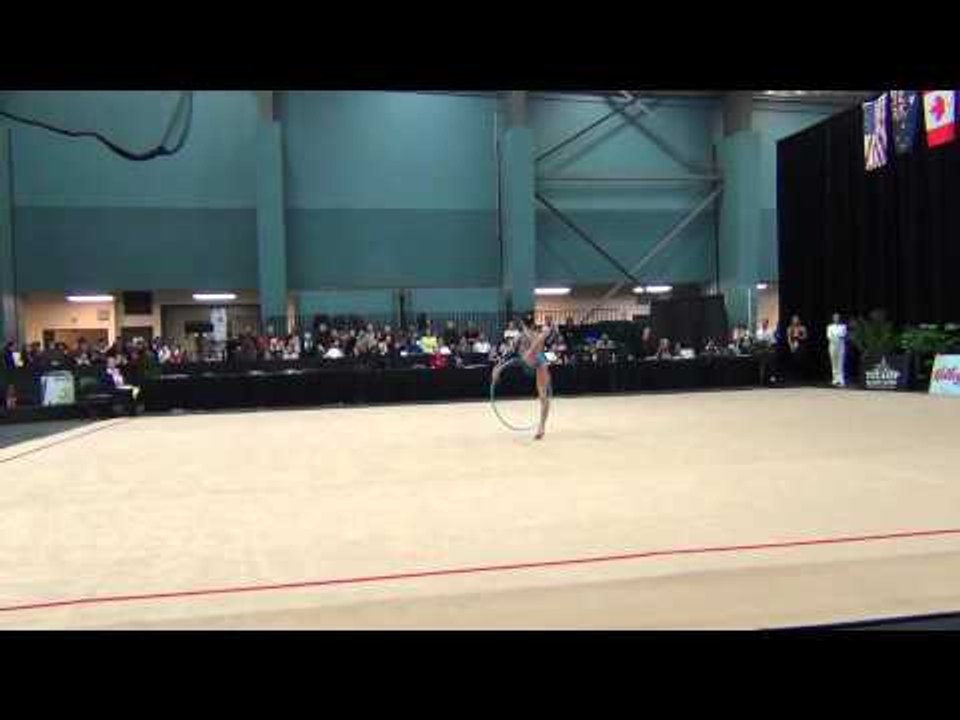 Laura Zeng - Hoop Finals - 2012 Kellogg's Pacific Rim Championships