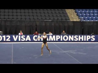 Gabby Douglas - Floor - 2012 Visa Championships Podium Training
