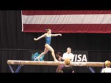 Sarah Finnegan - Beam - 2012 Visa Championships Podium Training