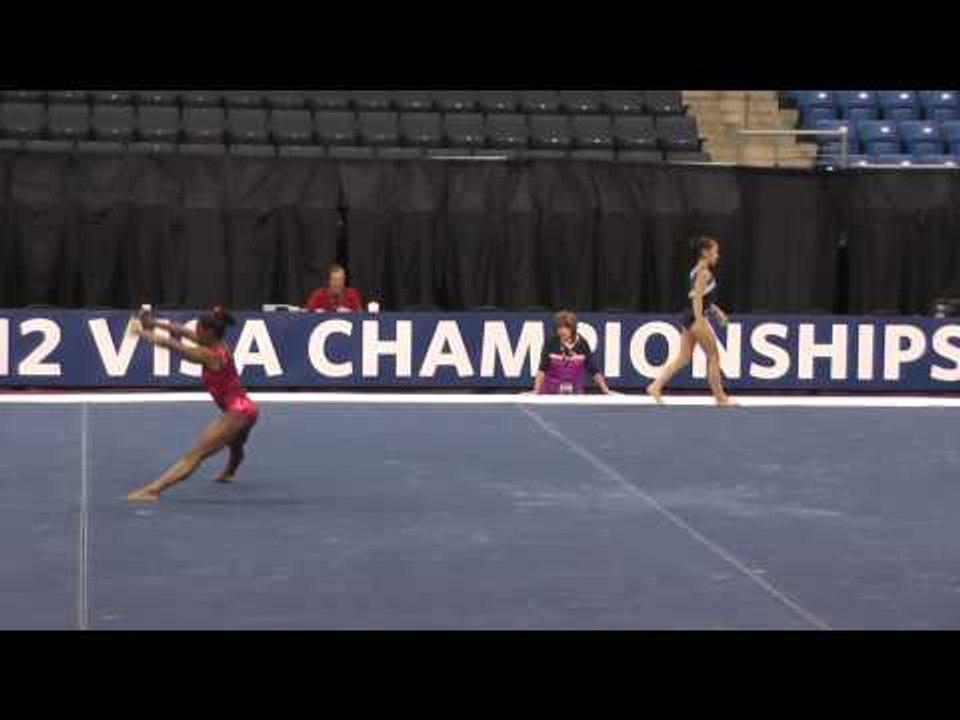 Simone Biles - Dance Through - 2012 Visa Championships Podium Training