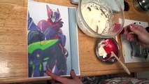 TIGER & BUNNY Valentines Day Roll Cake Recipe タイガー＆バニーのロールケーキレシピ