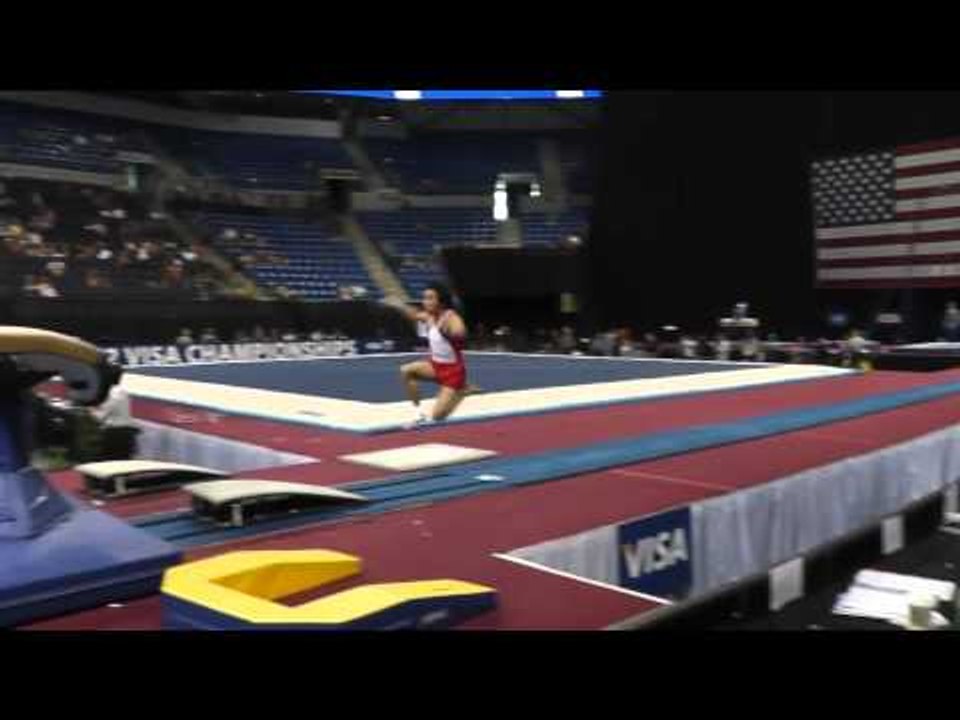 Kanji Oyama - Vault - 2012 Visa Championships ...