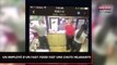 L’incroyable chute d’un employé qui tente de remplir une machine à soda (Vidéo)