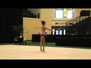 Valeria Sharipova - Clubs Finals - 2013 U.S. Rhythmic Championships