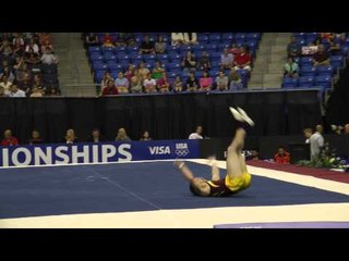 Zachary Chase -- Floor -- 2012 Visa Championships -- Sr. Men -- Day 2