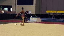 Ronit Shamuilov - Hoop - 2012 Rhythmic Nationals - Junior - Day 1