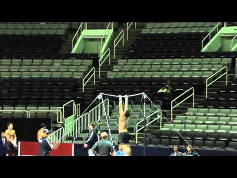 Alex Naddour - High Bar - 2012 U.S. Olympic Trials Podium Training