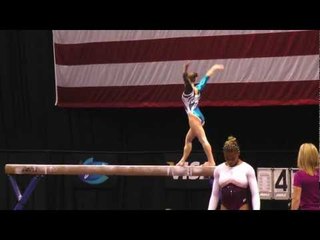 Bridget Sloan -- Balance Beam -- 2012 Visa Championships -- Sr. Women -- Day 2