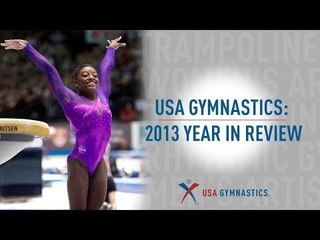 Year in Review 2013 - Biles helps U.S. go one-two on vault
