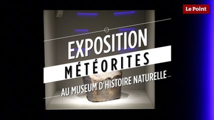 Des météorites comme s’il en pleuvait au Museum national d’histoire naturelle