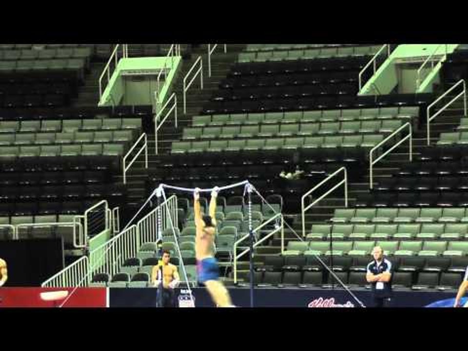 Alex Buscaglia - High Bar - 2012 U.S. Olympic Trials Podium Training