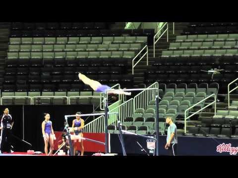 Rebecca Bross - Uneven Bars - 2012 U.S. Olympic Trials Podium Training