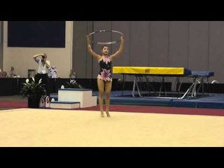 Andria Gao - Hoop - 2012 Rhythmic Nationals - Junior - Day 1