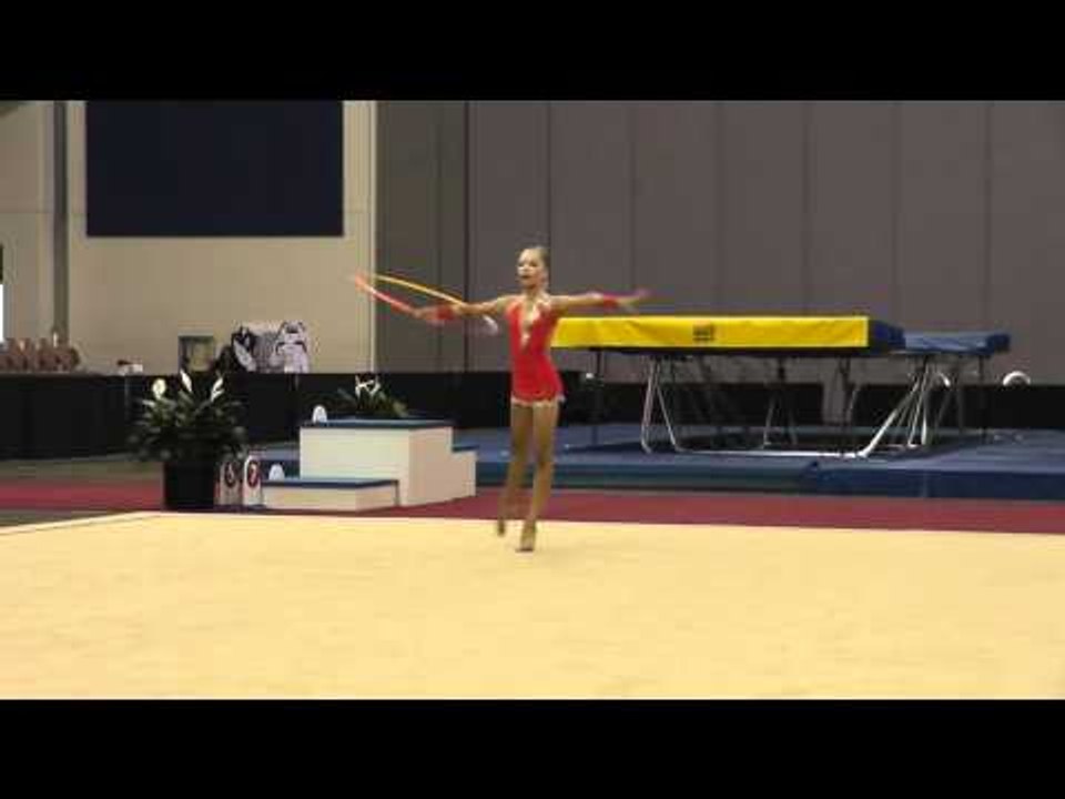 Elina Nikerina - Hoop - 2012 Rhythmic Nationals...