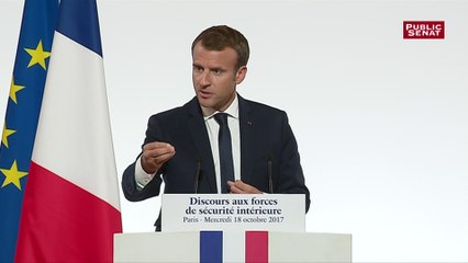 Projet de loi antiterroriste : « La représentation nationale par son vote l’a amélioré », déclare Macron