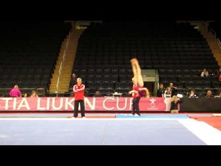 Aly Raisman - Floor Exercise - 2012 AT&T American Cup Podium Training