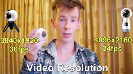 New Samsung Gear 360 (2017) vs Old Samsung Gear 360 : Specs compared