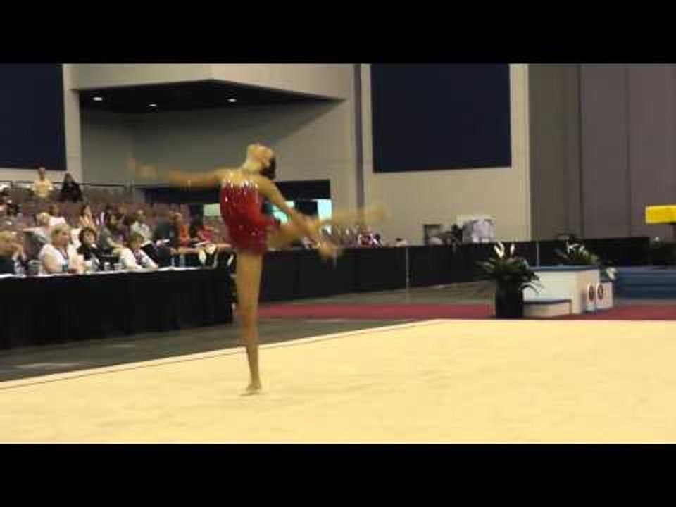 Karina Oganezova - Ball - 2012 Sr Rhythmic Nationals - Day 1