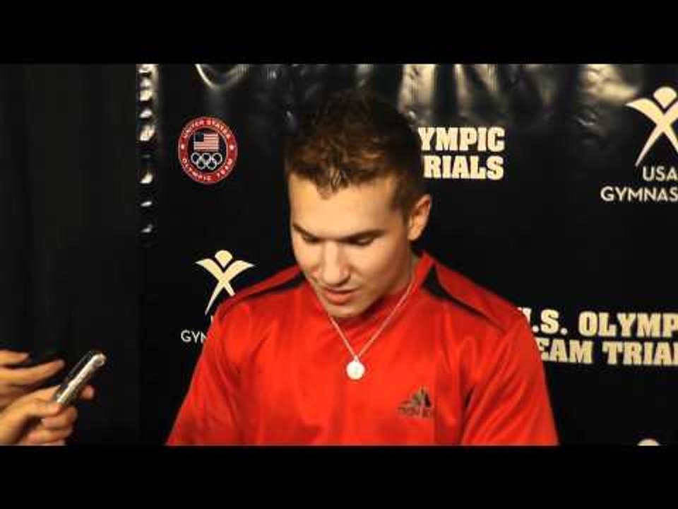 Jonathan Horton - Interview - 2012 U.S. Olympic Trials