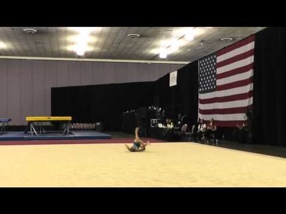 Elina Nikerina - Clubs - 2012 Rhythmic National...