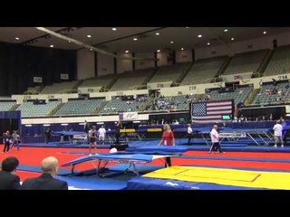 Kristen Bowman - Double Mini - 2012 U.S. T&T Elite Championships - Senior Prelims